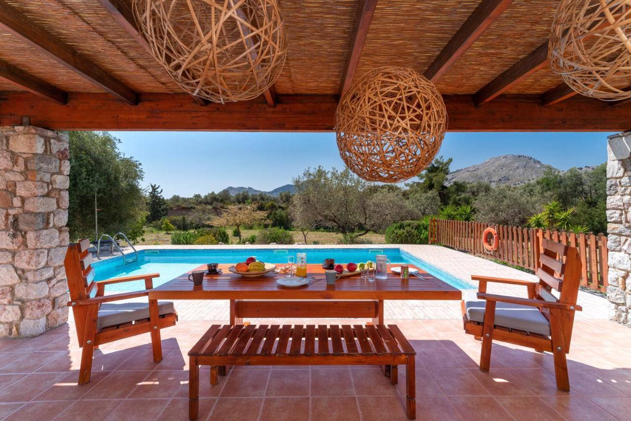 Olive Private Villa Swimming Pool 5 BDR Rhodes Kolymbia Esterno foto