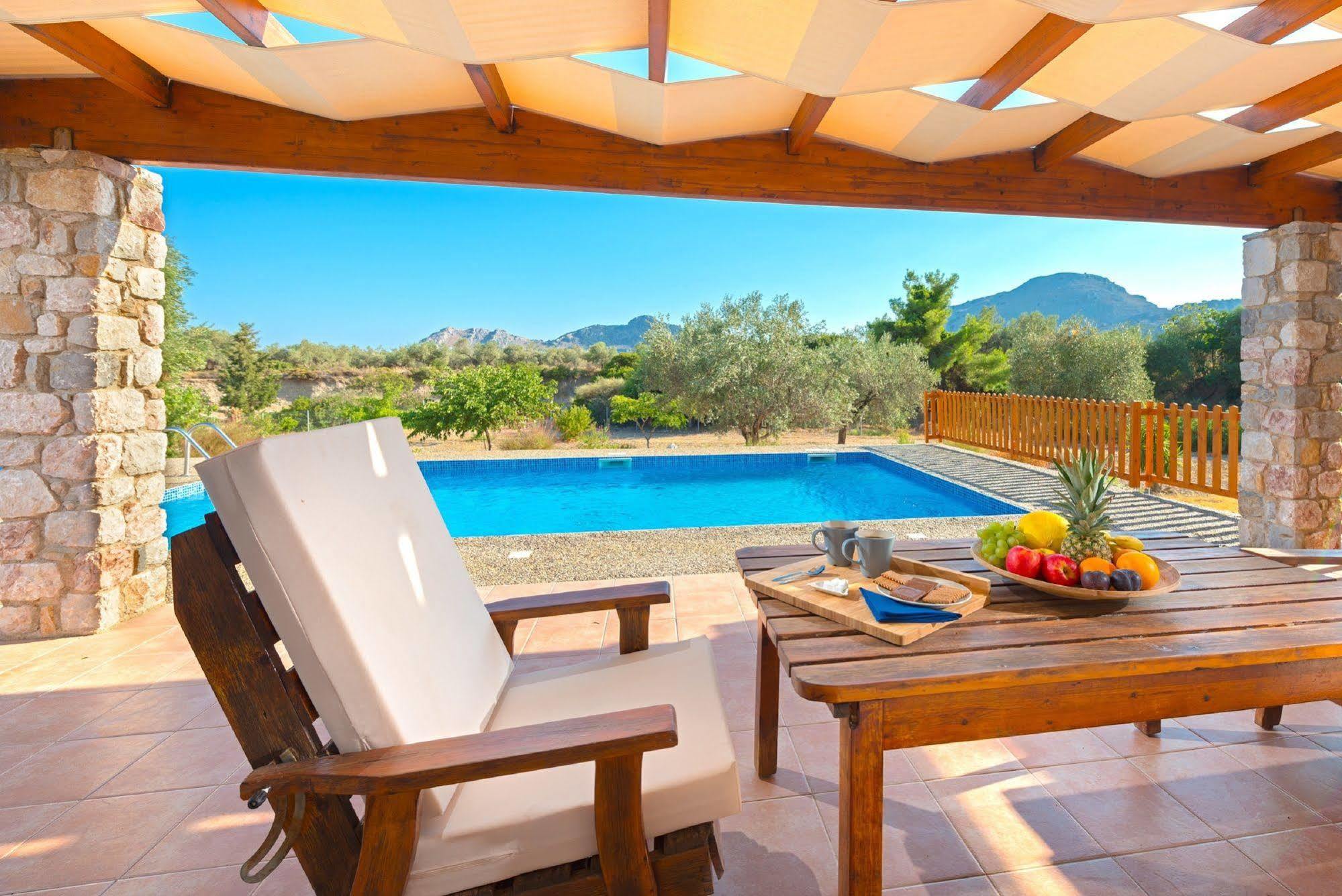 Olive Private Villa Swimming Pool 5 BDR Rhodes Kolymbia Esterno foto