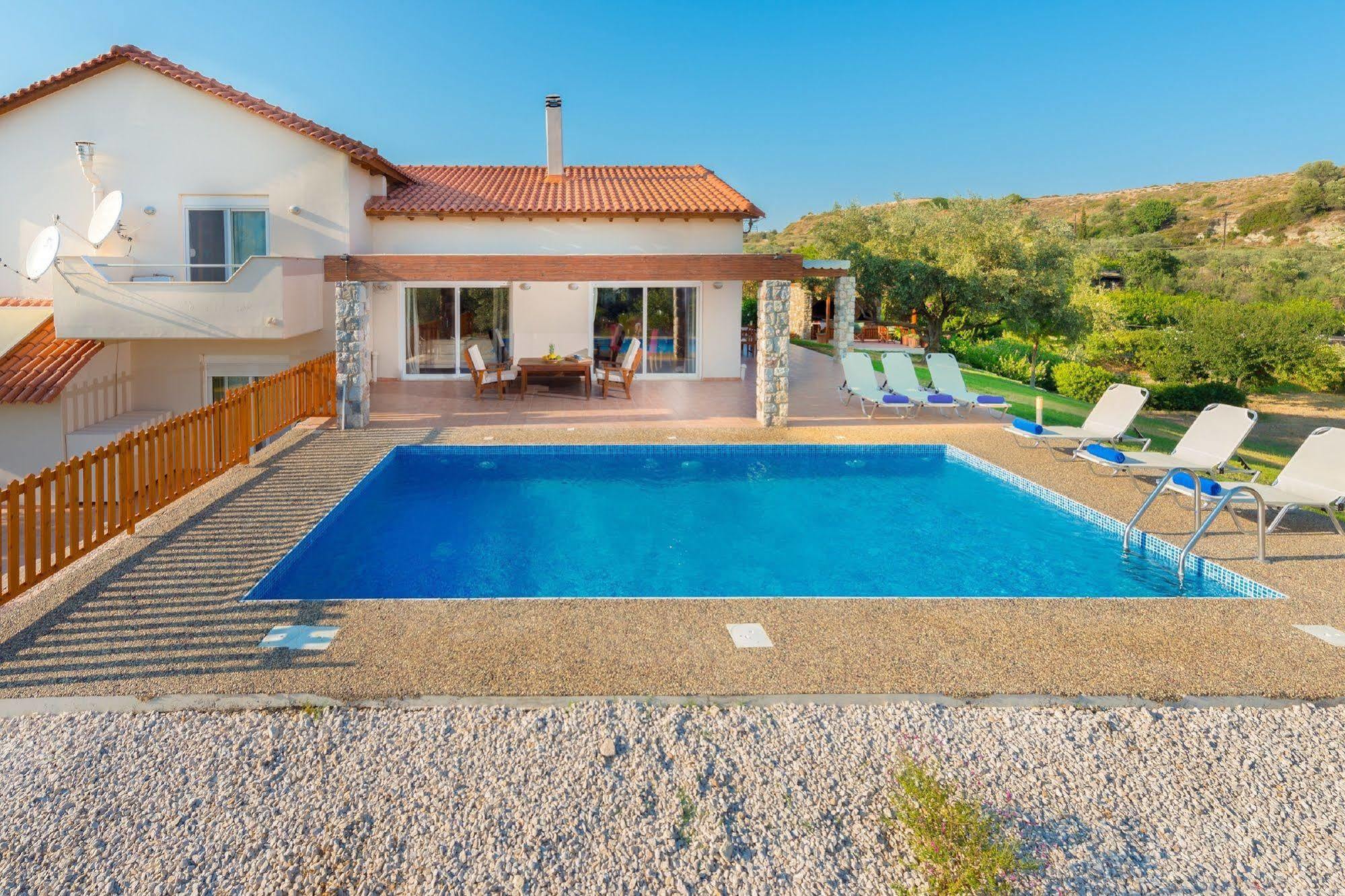 Olive Private Villa Swimming Pool 5 BDR Rhodes Kolymbia Esterno foto